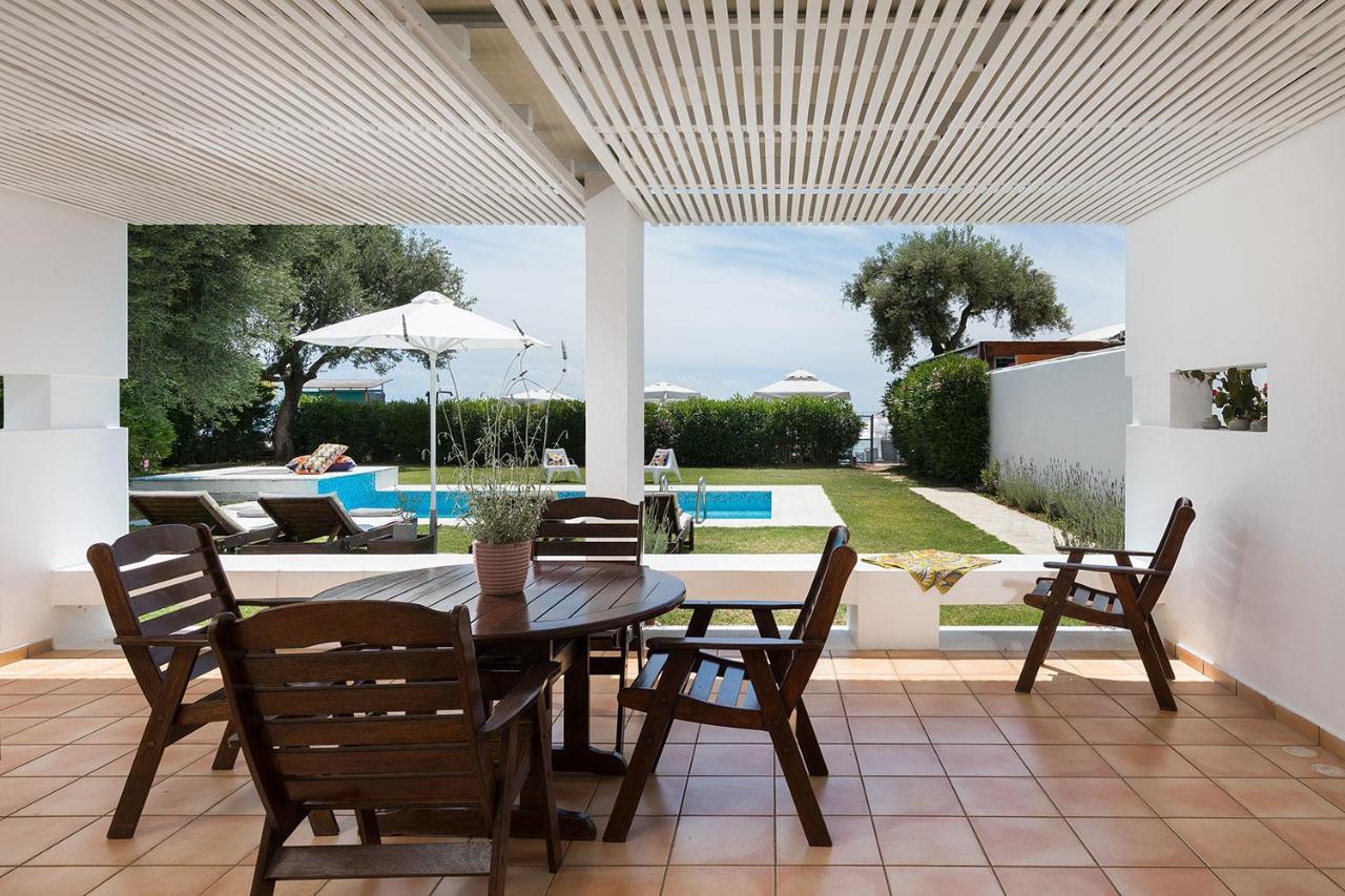 Villa Piedra Del Mar Beachfront By Villa2Be Barbati Ngoại thất bức ảnh